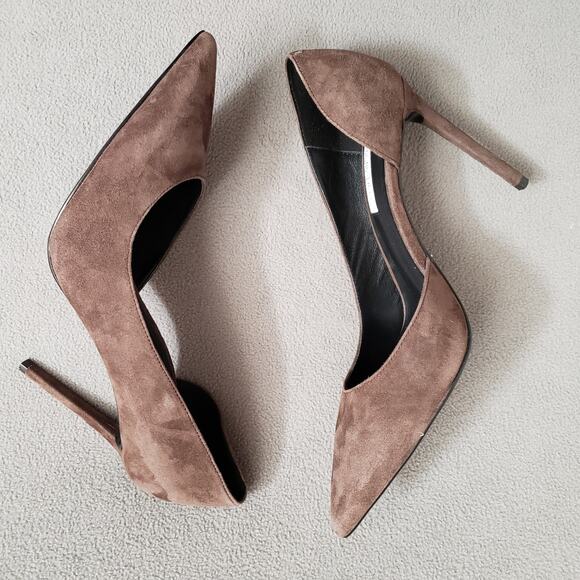 Tony‎ Bianco Alyx Heels in Espresso Suede Size 9.5 TONR-WZ730 Stiletto - Picture 5 of 11